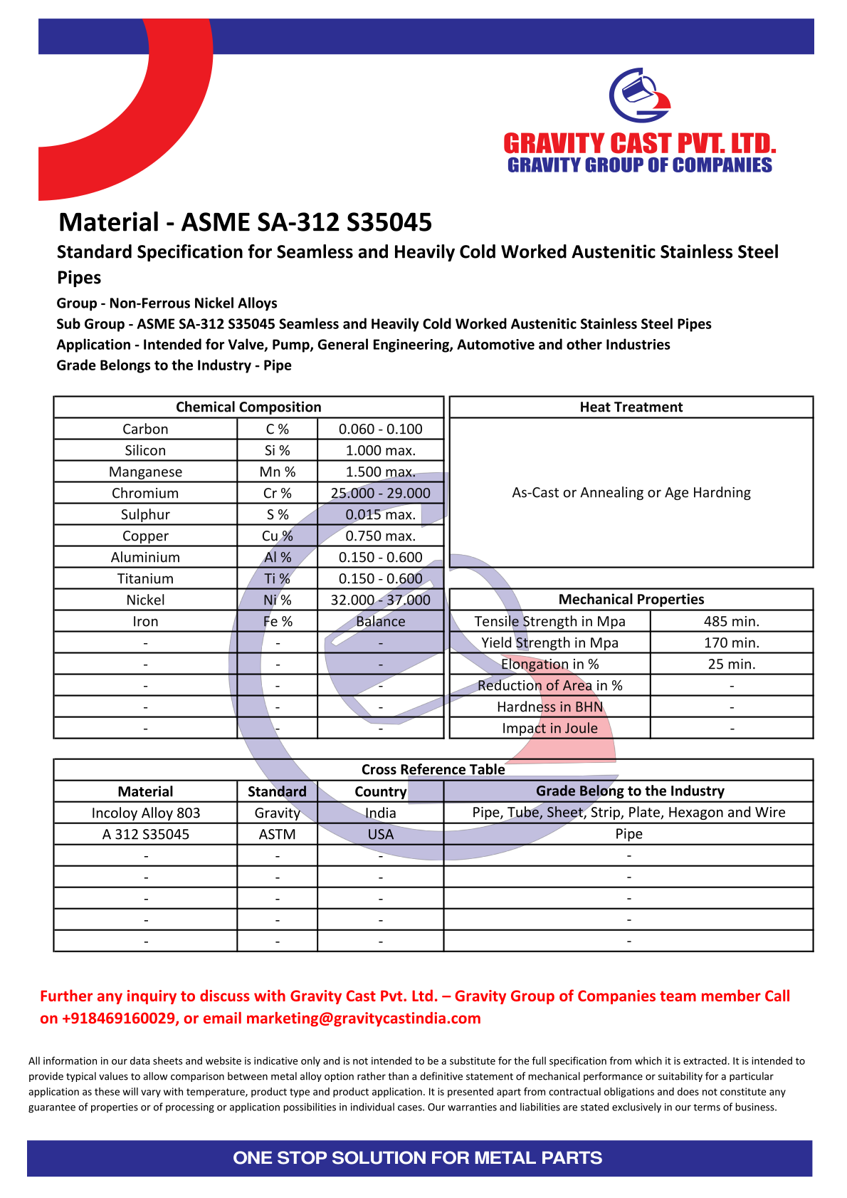 ASME SA-312 S35045.pdf